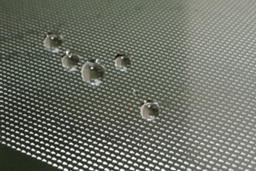 LED封裝鋼網(wǎng)超疏水表面效果